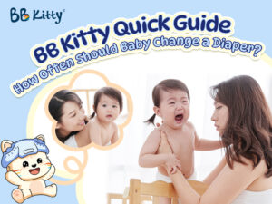 BB Kitty Quick Guide-How often should baby change a diaper?